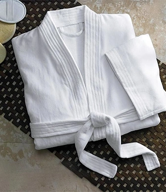 Kimono Collar Bathrobe