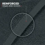 Yukon Hand Towel 15x25 Grey3