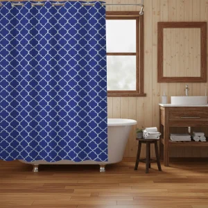 Premium Hookless Shower CurtainA1