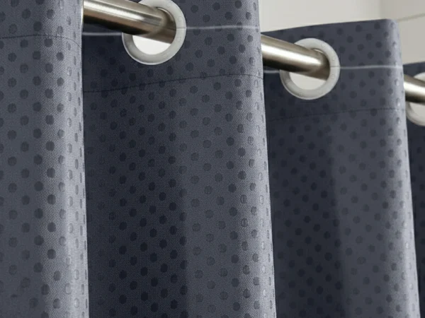 Hookless Shower Curtain Sheer Top 1