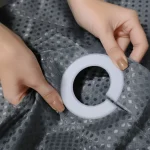 Hookless Shower Curtain Sheer Top 4