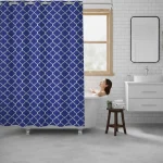 Premium Hookless Shower CurtainA6
