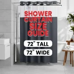 Perfect size Shower Curtain