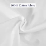 Cotton Pillow Protector Full Zipper Encasement Standard3