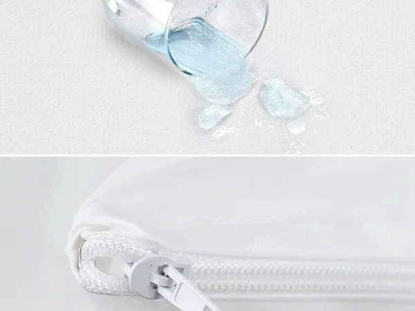 Microfiber Zipper Pillow Protector Standard3