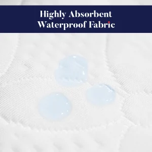 Premium Bamboo Fabric Pillow Protector Flower Design Standard2