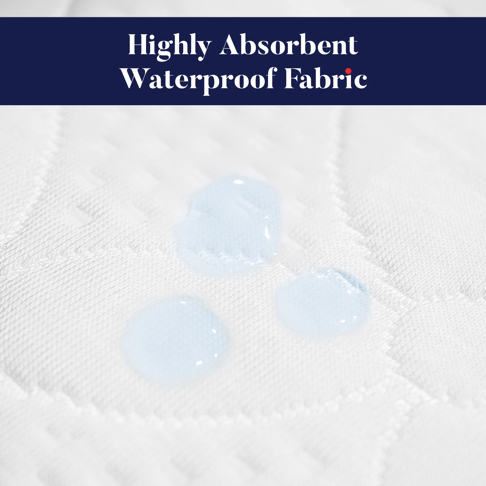 Premium Bamboo Fabric Pillow Protector Flower Design Standard2