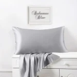 Satin Pillowcase Queen Silver4