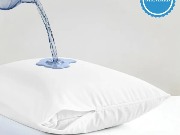 Waterproof Pillow Protector Zipper - 2 Pack