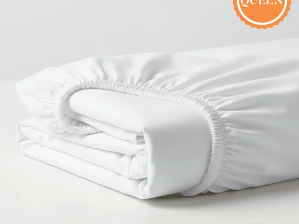 Microfiber Fitted Queen Bed Sheet